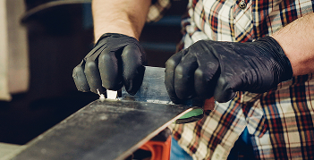 Ręczne ostrzenie krawędzi